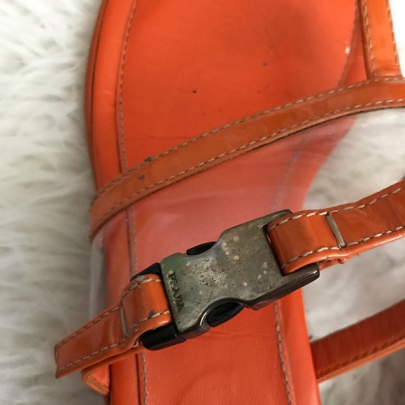 Prada Orange Sandals - Picture 7 of 8